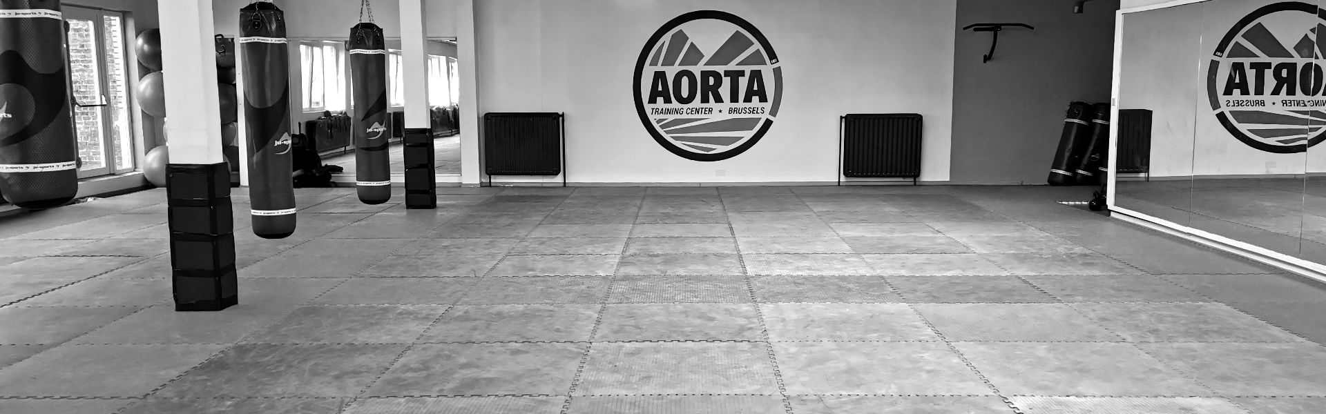 Notre salle d'entraînement Aorta Training Center